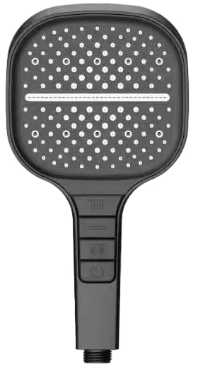 Душевая лейка Berges H2 070022 матовая черная