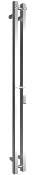 Полотенцесушитель электрический Двин X-2 plaza neo 140х80, хром