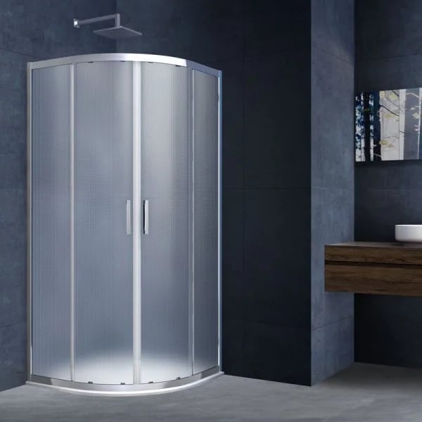 Душевой уголок Vincea Alpha VSQ-3AL800MT 80x80, профиль хром, стекло текстурное