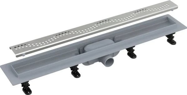 Душевой трап (лоток) AlcaPlast APZ8-Simple 650M с решеткой и опорами