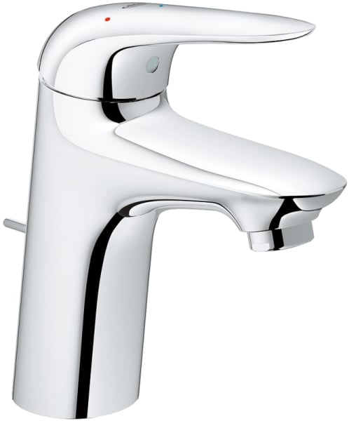 Смеситель Grohe Wave 23581001 с донным клапаном, хром