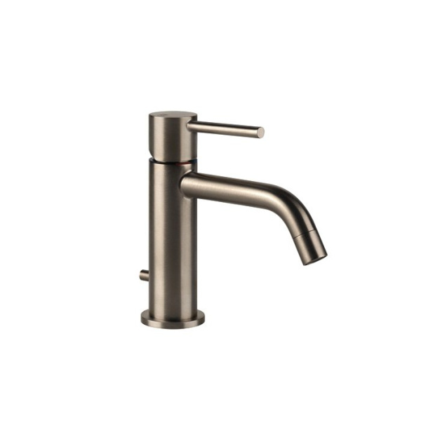 Смеситель для раковины Gessi 18601 брашированный никель (finox brushed nickel)