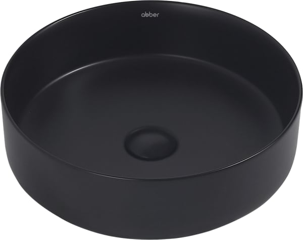 Накладная раковина Abber Bequem AC2109MB матовая черная
