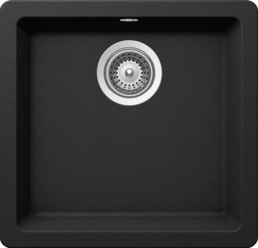Мойка кухонная Schock Quadro 50 Cristalite неро