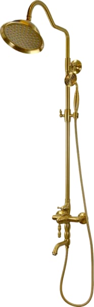 Душевая стойка Bronze de Luxe Tiffany 1919BR, бронза