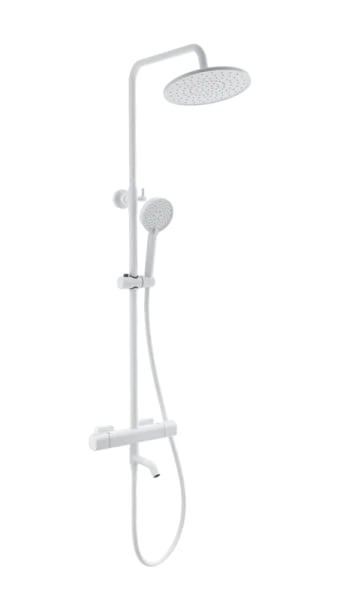 Душевая стойка Wonzon & Woghand STAY 1 WW-B3051-A1-MW, матовая белая