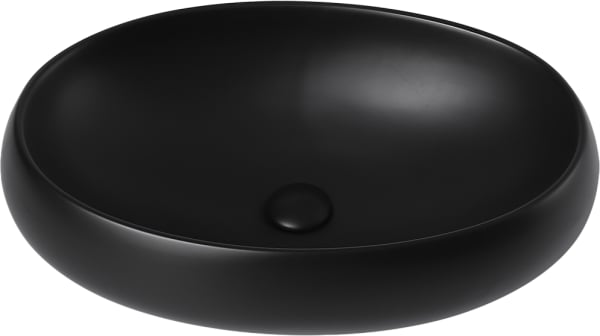 Накладная раковина Abber Bequem AC2102MB матовая черная