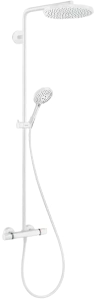 Душевая стойка Hansgrohe Raindance Select S Showerpipe 240 27633700, матовый белый