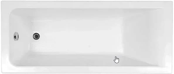 Акриловая ванна ALBA SPA Marry 180x70 см, ВПР0400000100