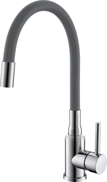 Смеситель для кухни Alveus Flexa 1147022 серый