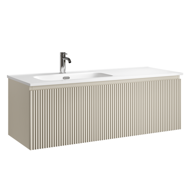 Тумба под раковину Sancos Snob R 1.0 120 подвесная Beige soft (капучино), SNR1.0120LCE