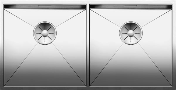 Мойка кухонная Blanco Zerox 400/400-U