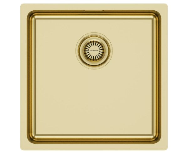 Мойка кухонная Paulmark Vista PM304444-LG, светлое золото