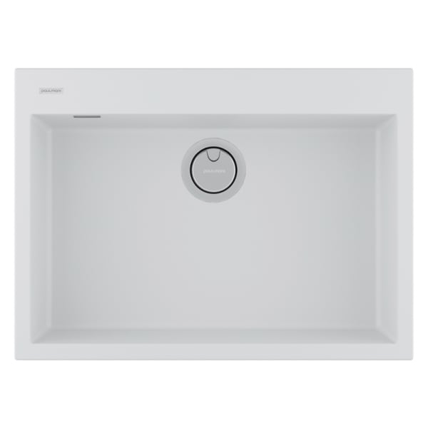 Мойка кухонная Paulmark Decoration 41 PM936950-WH white