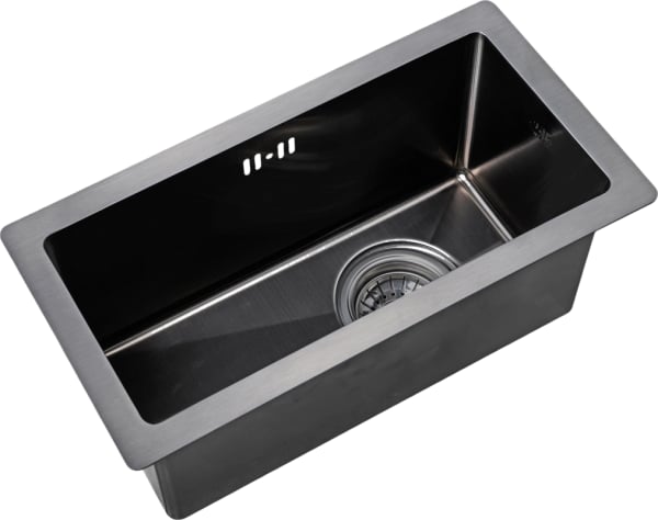 Дополнительная мойка Zorg Inox PVD 2344 grafit