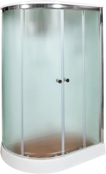 Душевая кабина DTO D102SR 120х80, профиль хром, стекло матовое