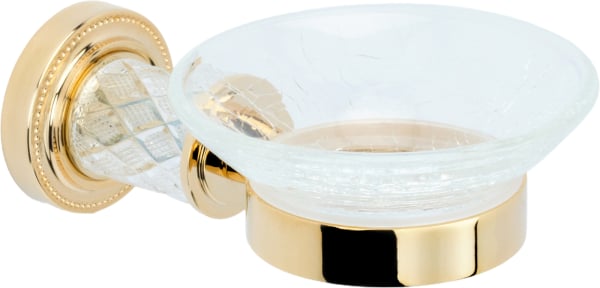 Мыльница Boheme Murano Cristal 10903-CRST-G золото