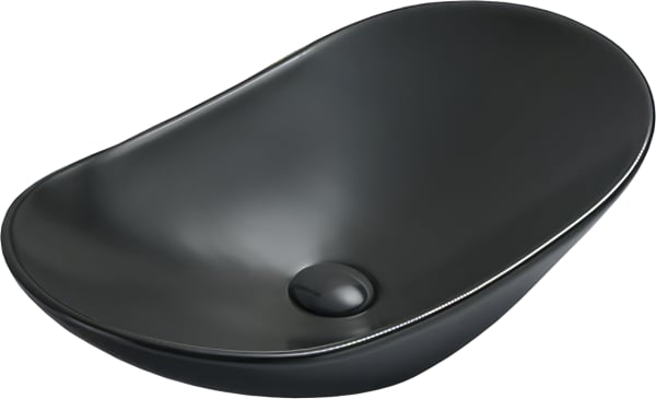 Накладная раковина Vincea VBS-508MB 72 матовая черная