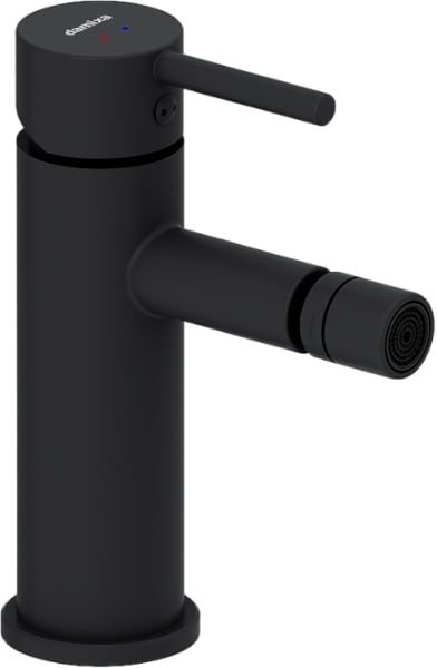 Смеситель для биде Damixa Scandinavian Pure 360240300 с донным клапаном, матовый черный