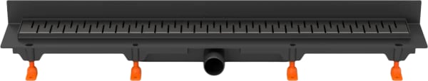 Душевой трап (лоток) MCH Chudej Medium CH850MC2 85 см, матовый черный