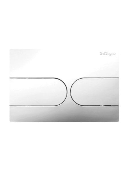 Кнопка смыва для инсталляции BelBagno BB-11-CRM пластик, цвет хром