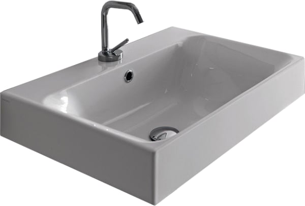 Накладная раковина Kerasan Cento 353201*1 70x45 см, белая