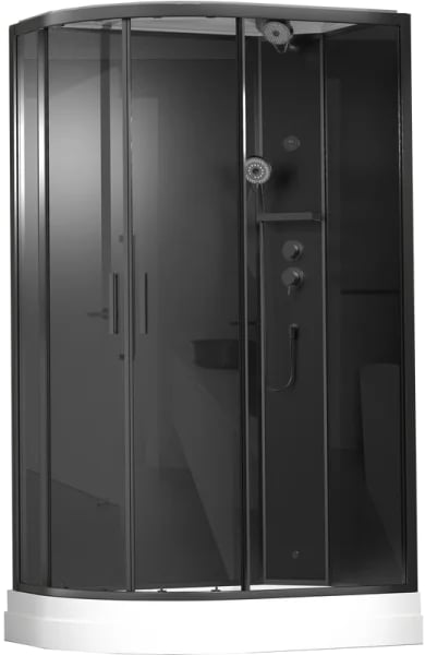 Душевая кабина Timo Premium ILMA 902 R Black