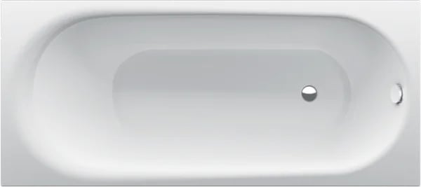 Стальная ванна Bette Comodo 180x80 см, встраиваемая, с самоочищающимся покрытием, с шумоизоляцией