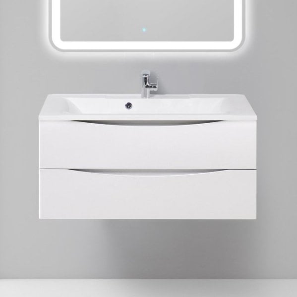 Тумба под раковину без столешницы BelBagno Marino 100 bianco opaco