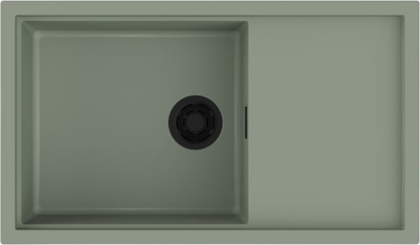 Мойка кухонная Omoikiri Sintesi 86-WG wind green