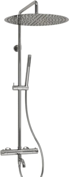 Душевая стойка Wasserkraft Berkel A188.117.137.010.CH Thermo, с термостатом, хром