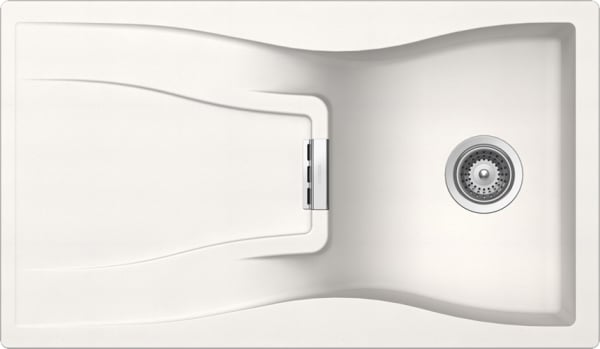 Мойка кухонная Schock Waterfall 45D (D-100) Cristadur поларис