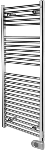 Полотенцесушитель электрический Zehnder Aura PBECZ-120-050/MQ CR 120x50 хром