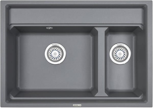 Мойка кухонная Granula Kitchen Space 7302, алюминиум