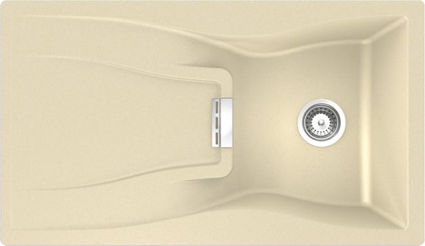 Мойка кухонная Schock Waterfall 45D (D-100) Cristadur аворио