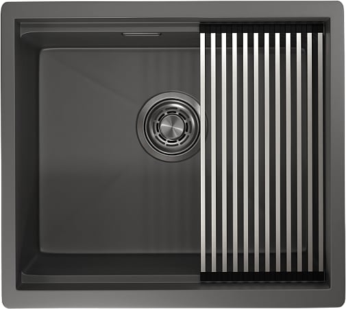 Мойка кухонная Granula Kitchen Space 5045U, графит матовый