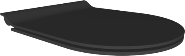 Крышка-сиденье GSI Norm MS86CSN26 с микролифтом, черная