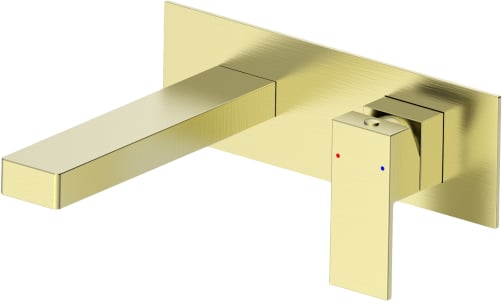 Смеситель для раковины Wonzon & Woghand WW-88869016-BG брашированное золото, С ВНУТРЕННЕЙ ЧАСТЬЮ