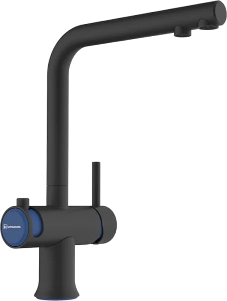 Смеситель для кухни Omoikiri Hotaru GB-IB графит, indigo blue