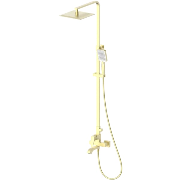 Душевая стойка Wonzon & Woghand FLEX WW-88047072-BG, брашированное золото