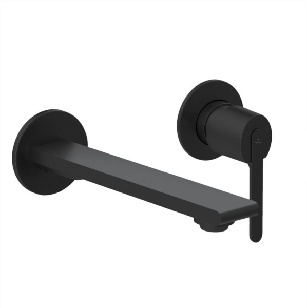 Смеситель для раковины ALTROBAGNO Юнион (Unione) 010508 MB С ВНУТРЕННЕЙ ЧАСТЬЮ, матовый черный