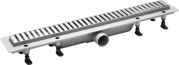 Душевой трап (лоток) Plastbrno DESIGN 3 SZA3650 с решеткой и опорами