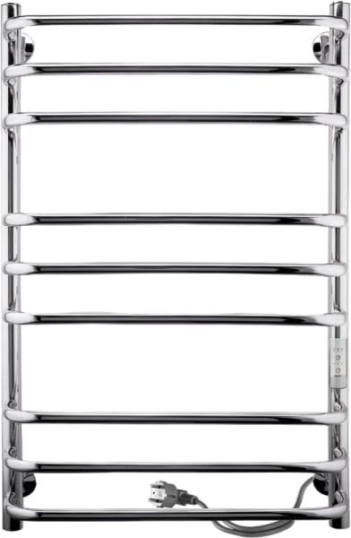 Полотенцесушитель электрический Indigo Brace Lux LCBLE70-40Rt серебристый