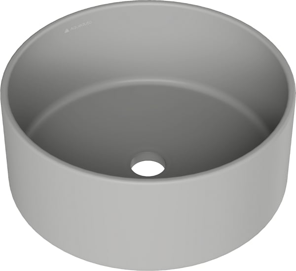 Накладная раковина Aqueduto Espiral ESP0130 40 см серая матовая