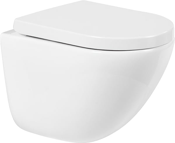 Унитаз подвесной BelBagno Amanda BB051CHR с микролифтом, безободковый BB865SC