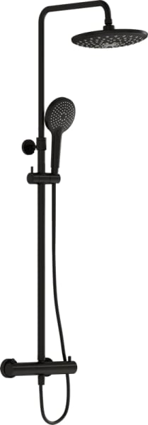Душевая стойка VitrA AquaHeat A4720536EXP, матовая черная