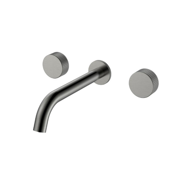 Смеситель для раковины Boheme Stick linea 152-2-GM.3 С ВНУТРЕННЕЙ ЧАСТЬЮ, gun metal