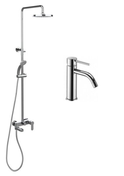 Комплект для ванной Paffoni Light KITCOL632CR71 хром