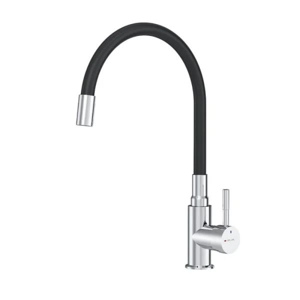 Смеситель для кухни AM.PM X-Joy S F85B07602, черный, хром