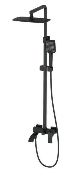 Душевая стойка Wonzon & Woghand FIT WW-88739009-MB, матовая черная